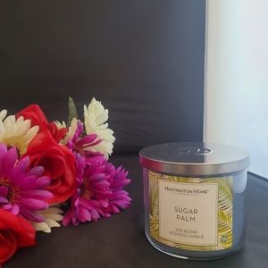Brand New Sugar Palm 3 Wick Candle